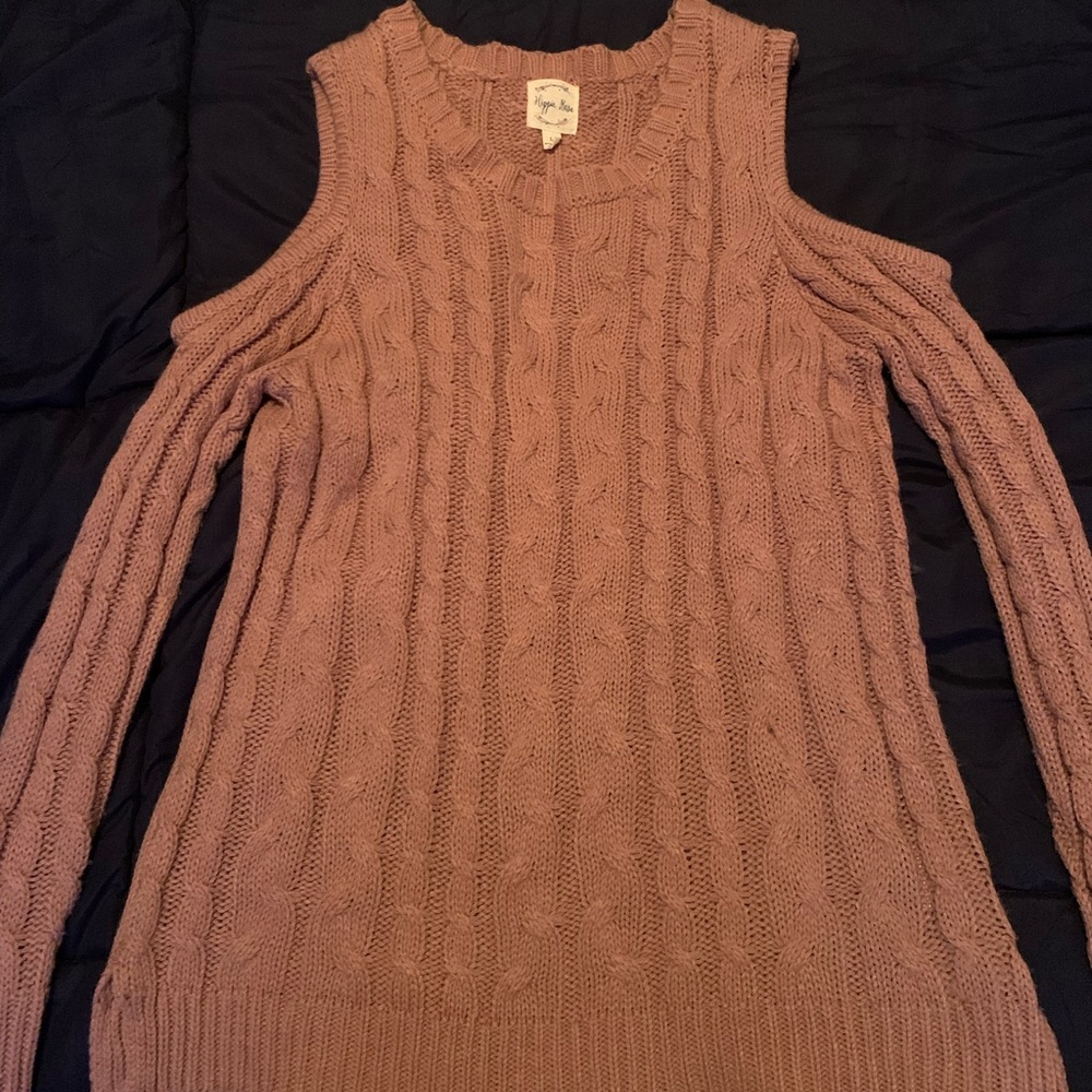 Pink sweater